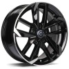 Janta aliaj Carbonado Rennes 6.5x15 4x108 ET25 BFP - Black Front Polished