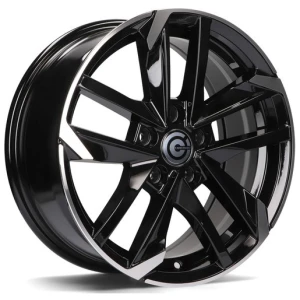 Janta aliaj Carbonado Rennes 6.5x15 4x108 ET25 BFP - Black Front Polished