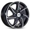 Janta aliaj Ronal R51 6.5x15 4x98 ET35 JB - Jetblack-Frontkopiert