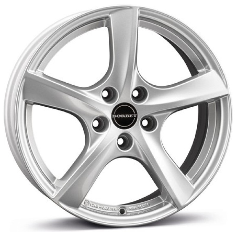Janta aliaj Borbet TL 5.5x15 5x100 ET38 BS - brilliant silver