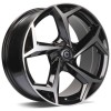 Janta aliaj Carbonado Tropico 6x15 5x100 ET38 BFP - Black Front Polished