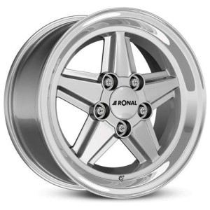 Janta aliaj Ronal R9 7.0x15 5x120 ET17 S - Silber-Hornkopiert