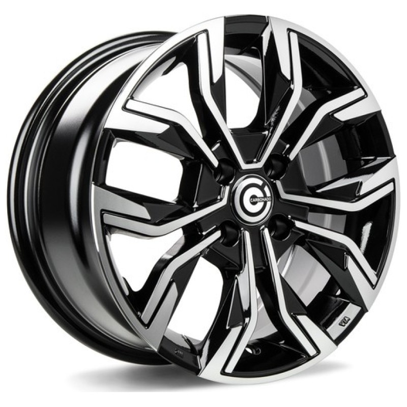 Janta aliaj Carbonado Price 6.5x16 4x100 ET38 BFP - Black Front Polished