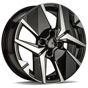 Janta aliaj Carbonado LOIRE 6.5x16 4x108 ET32 BFP - Black Front Polished