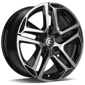 Janta aliaj Carbonado Nice 7.0x16 4x108 ET25 BFP - Black Front Polished