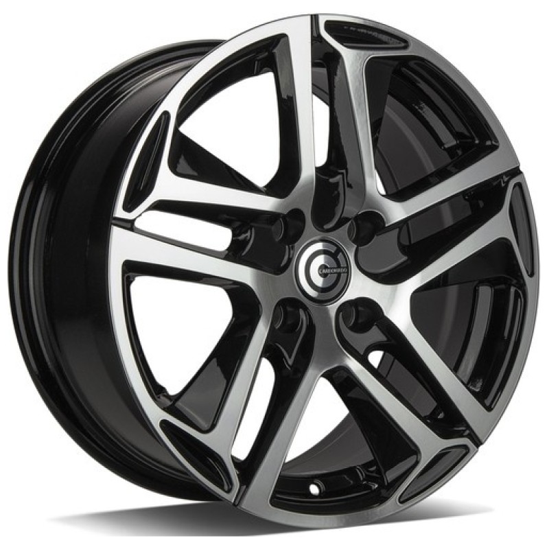 Janta aliaj Carbonado Nice 7.0x16 4x108 ET25 BFP - Black Front Polished