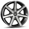 Janta aliaj Borbet CWE 7.0x16 5x108 ET35 MAGP - Mistral anthracite glossy polished