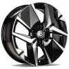 Janta aliaj Carbonado LOIRE 6.5x16 5x108 ET40 BFP - Black Front Polished