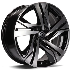 Janta aliaj Carbonado Lens 7.0x16 5x108 ET40 BFP - Black Front Polished