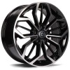 Janta aliaj Carbonado Montana 6.5x16 5x108 ET50 BFP - Black Front Polished