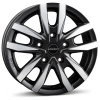 Janta aliaj Borbet CW5 6.5x16 5x130 ET66 BPM - black polished matt