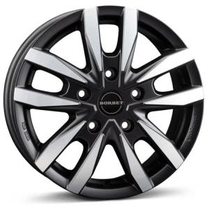 Janta aliaj Borbet CW5 6.0x16 5x130 ET68 BPM - black polished matt