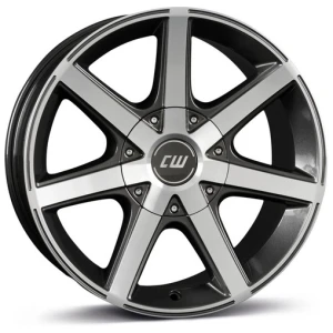 Janta aliaj Borbet CWE 7.0x16 5x130 ET38 MAGP - Mistral anthracite glossy polished