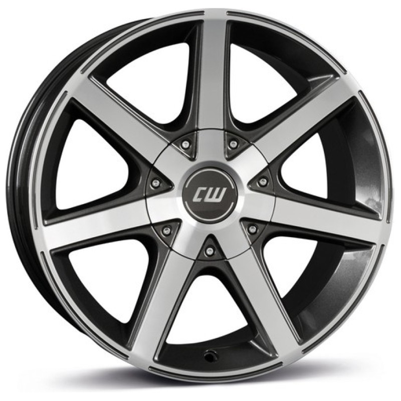 Janta aliaj Borbet CWE 7.0x16 5x130 ET38 MAGP - Mistral anthracite glossy polished