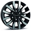 Janta aliaj Borbet CW6 6.5x16 6x130 ET62 BPM - black polished matt
