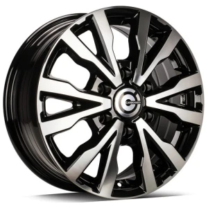 Janta aliaj Carbonado Hero 6.5x16 6x130 ET54 BFP - Black Front Polished