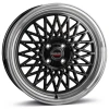 Janta aliaj Borbet B 7x17 4x100 ET38 BRP - black rim polished