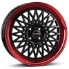 Janta aliaj Borbet B 7x17 4x100 ET30 BRR - Black Rim Red
