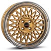 Janta aliaj Borbet B 7x17 4x100 ET38 GRP - Gold Rim Polished