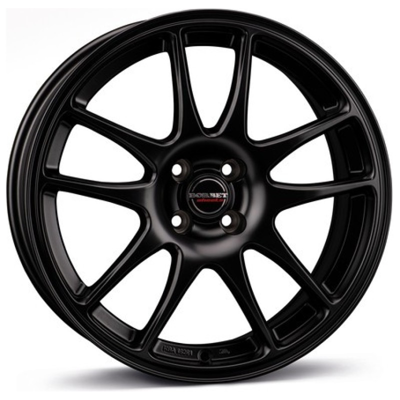 Janta aliaj Borbet RS 7.0x17 4x100 ET45 BM - Black Matt