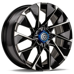 Janta aliaj Carbonado Rise 7.0x17 4x100 ET37 BFP - Black Front Polished