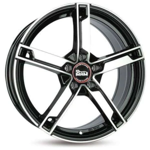 Janta aliaj MAM Leichtmetallräder W4 7.0x17 4x100 ET35 BFP - Black Front Polish