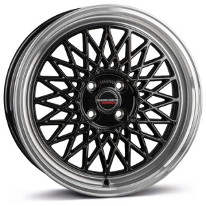 Janta aliaj Borbet B 7.0x17 4x108 ET38 BRP - black rim polished
