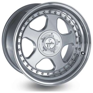 Janta aliaj Keskin Tuning KT1 10.0x17 5x100 ET25 SLP - Silver Lip Polished