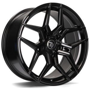 Janta aliaj seventy9 SV-B 7.5x17 5x108 ET42 BG - Black Glossy