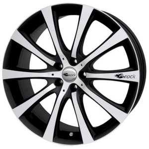 Janta aliaj Brock B21 7.5x17 5x108 ET45 SMVP - Schwarz Matt Voll-Poliert (SMVP)