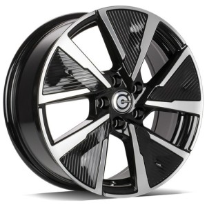 Janta aliaj Carbonado Montpellier 7.0x17 5x108 ET45 BFP - Black Front Polished