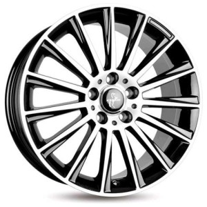 Janta aliaj Keskin Tuning KT18 7.0x17 5x108 ET48 BFP - Black Front Polished
