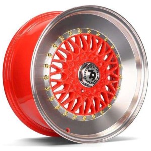 Janta aliaj seventy9 SV-F 8.0x17 5x112 ET30 Red LP - Red Lip Polished