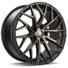 Janta aliaj seventy9 SV-C 7.5x17 5x112 ET40 BGGF - Black Glossy Gold Front