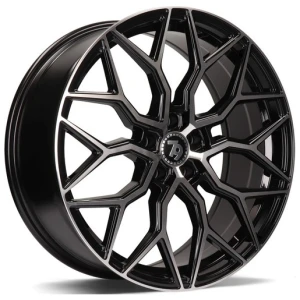 Janta aliaj seventy9 SV-K 7.0x17 5x112 ET40 BFP - Black Front Polished