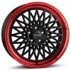 Janta aliaj Borbet B 8x17 5x112 ET35 BRR - Black Rim Red