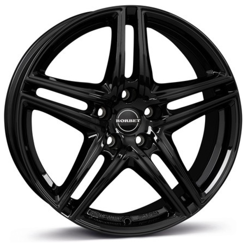 Janta aliaj Borbet XR 7.5x17 5x112 ET27 BG - Black Glossy