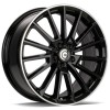 Janta aliaj Carbonado Bullock 7x17 5x112 ET40 BGLP - Black Glossy Lip Polished
