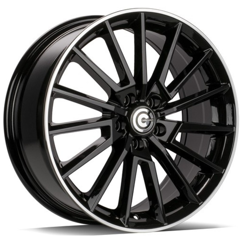 Janta aliaj Carbonado Bullock 7.0x17 5x112 ET40 BGLP - Black Glossy Lip Polished