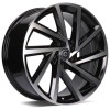 Janta aliaj Carbonado Coin 7.5x17 5x112 ET40 BFP - Black Front Polished