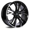 Janta aliaj Carbonado Power 7.5x17 5x112 ET42 BFP - Black Front Polished