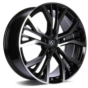 Janta aliaj Carbonado Power 7.5x17 5x112 ET42 BFP - Black Front Polished