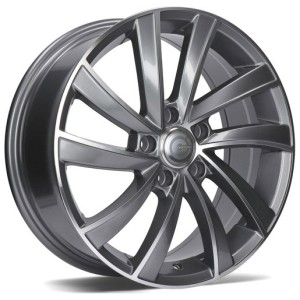 Janta aliaj Carbonado Prague 7.0x17 5x112 ET43 AFP - Anthracite Front Polished