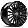 Janta aliaj Carbonado Prestige 7.5x17 5x112 ET35 BG - Black Glossy