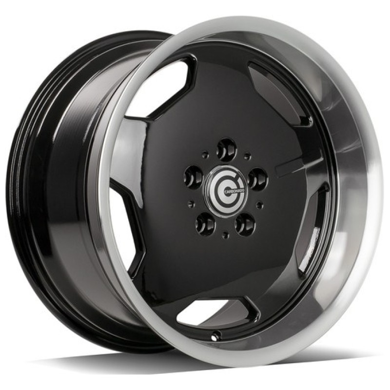 Janta aliaj Carbonado Retro 9.0x17 5x112 ET35 BGLP - Black Glossy Lip Polished