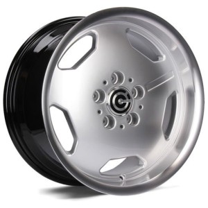 Janta aliaj Carbonado Retro 9.0x17 5x112 ET35 DHSLP - Diamond Hyper Silver Lip Polished