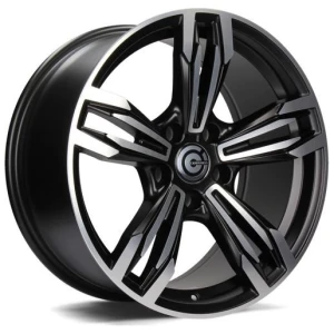 Janta aliaj Carbonado Dynamite 8.0x17 5x120 ET30 MBFP - Matt Black Front Polished