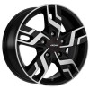 Janta aliaj Ronal R64 7x17 5x130 ET33 JBF - Jetblack-Matt-Frontkopiert
