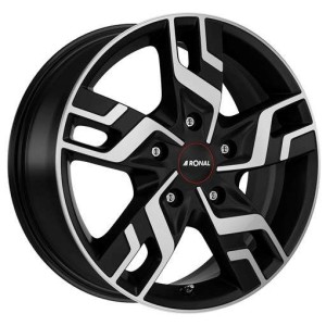 Janta aliaj Ronal R64 7.0x17 5x160 ET53 JBF - Jetblack-Matt-Frontkopiert