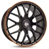 Janta aliaj MAM Leichtmetallräder GT1 8.0x18 5x100 ET45 MBLO - Matt black lip orange